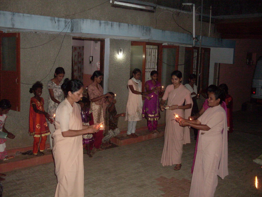 Diwali in Shanti Dhama