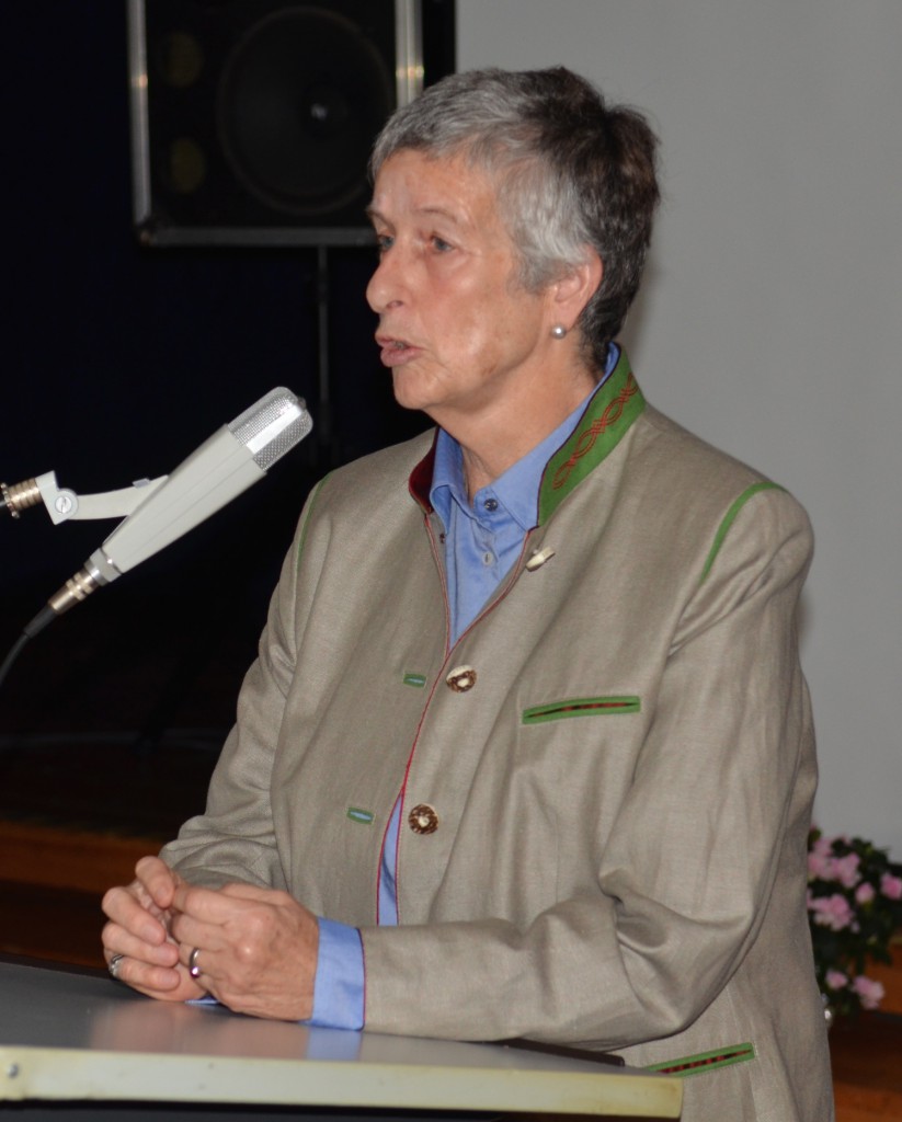 Gabriele Venzky spricht über die Situation der Mädchen in Indien.