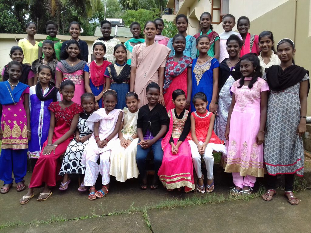 Mädchen in Anugraha, Oktober 2017