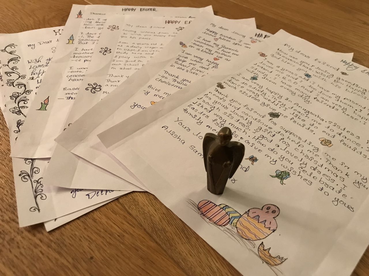 Briefe zu Ostern aus Anugraha