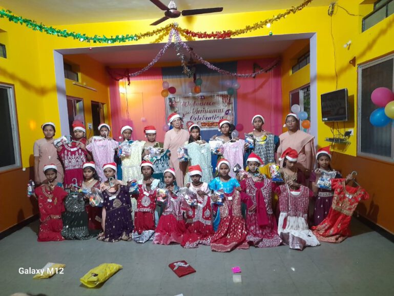 Festliche Stimmung auch in Kripa Nilaya